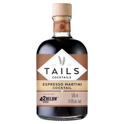tails espresso martini cocktail